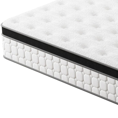 12" Twin Gel Memory Foam Hybrid Mattress HomeRoots