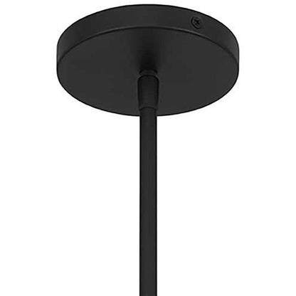 10" Black And White Frosted LED Dimmable Outdoor Globe Hanging Light HomeRoots