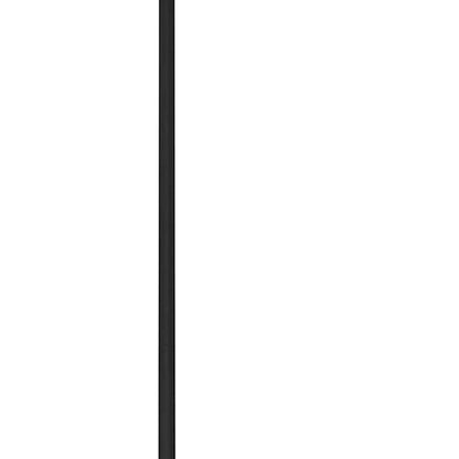16" Black Aluminum Cone LED Dimmable Outdoor Pendent Hanging Light HomeRoots