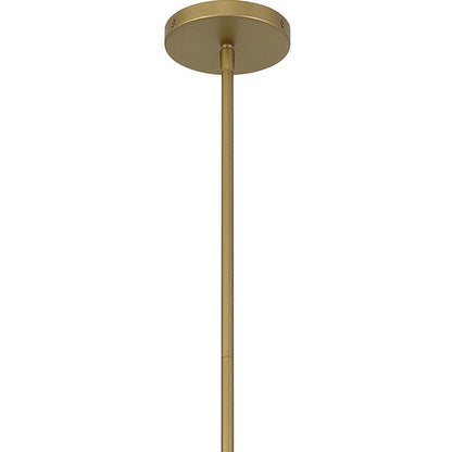 16" Antique Gold Aluminum Cone LED Dimmable Outdoor Pendent Hanging Light HomeRoots