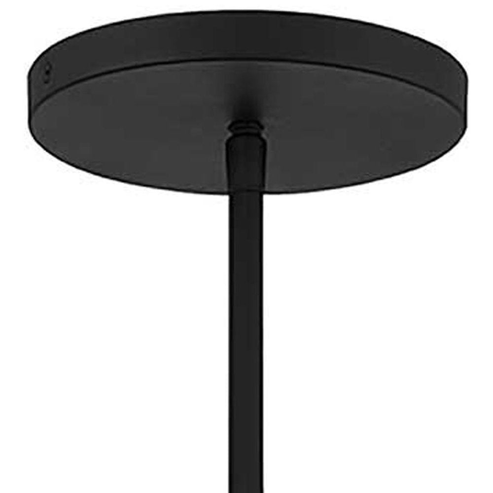 Natural And Black Rattan And Metal LED Dimmable Barrel Outdoor Hanging Pendent Light HomeRoots