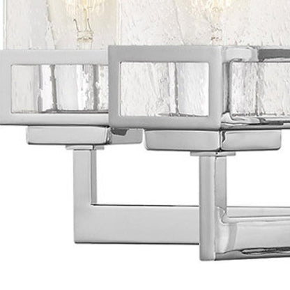 Silver Five Light Metal Dimmable Chandelier With Shades HomeRoots