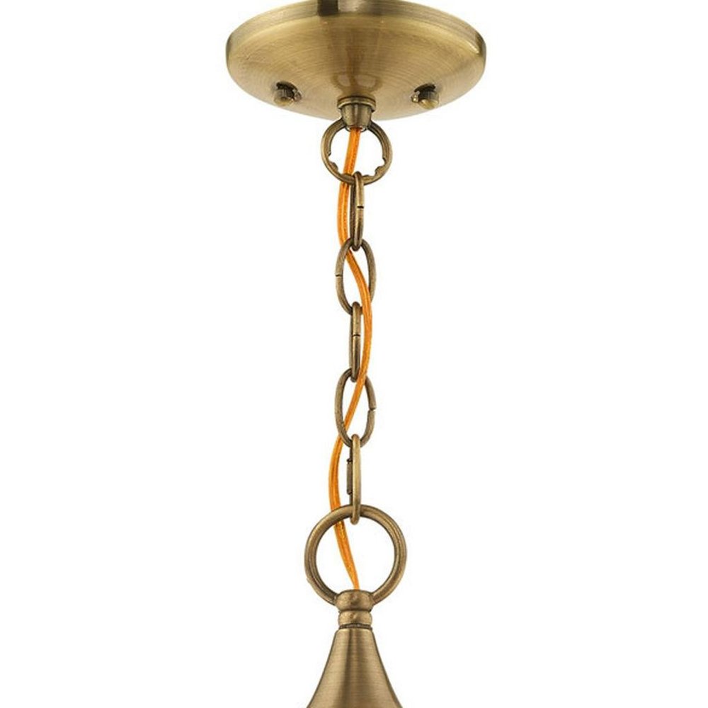 Three Light Dimmable Chandelier With Shades HomeRoots