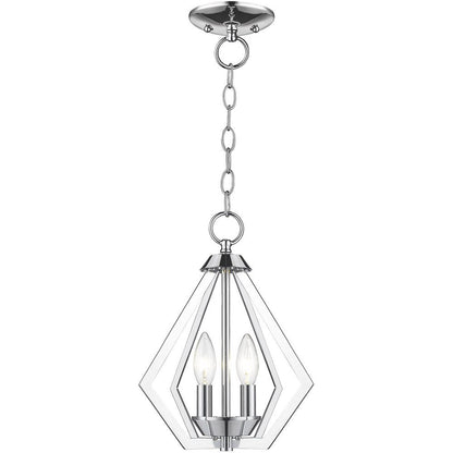 Silver Two Light Metal Dimmable Chandelier With Shades HomeRoots