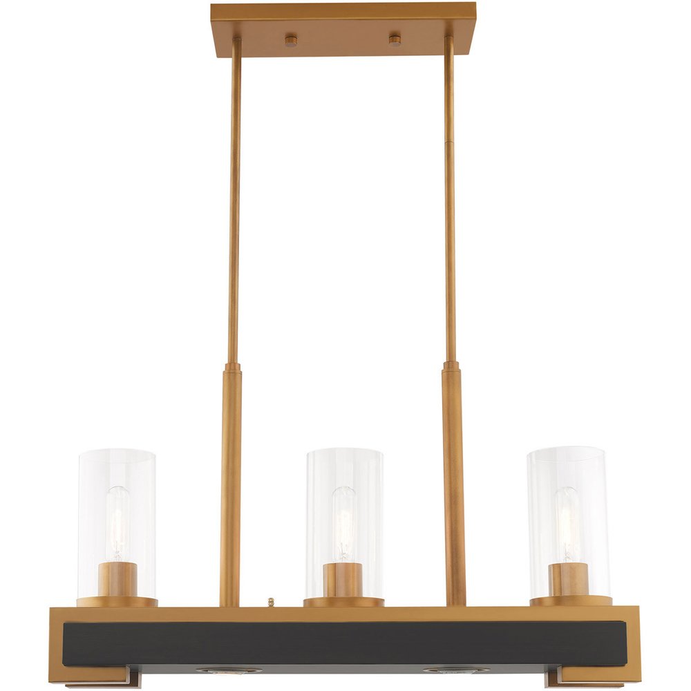 Gold Two Light Metal Dimmable Chandelier With Shades HomeRoots