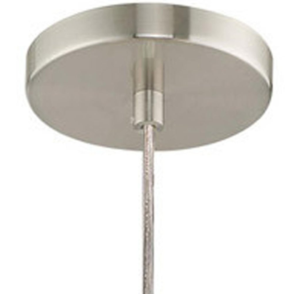 Nickel Metal Dimmable Chandelier With Shades HomeRoots