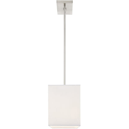 Nickel Three Light Metal Dimmable Chandelier With Shades HomeRoots