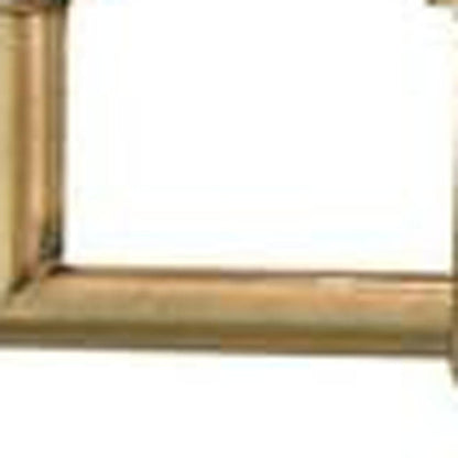 Antiqued Brass Four Light Metal Dimmable Chandelier With Shades HomeRoots