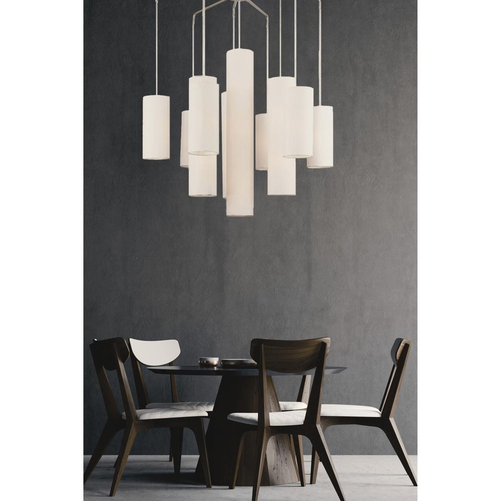 Multi Light Dimmable Chandelier With Shades HomeRoots