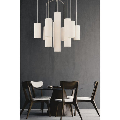 Multi Light Dimmable Chandelier With Shades HomeRoots