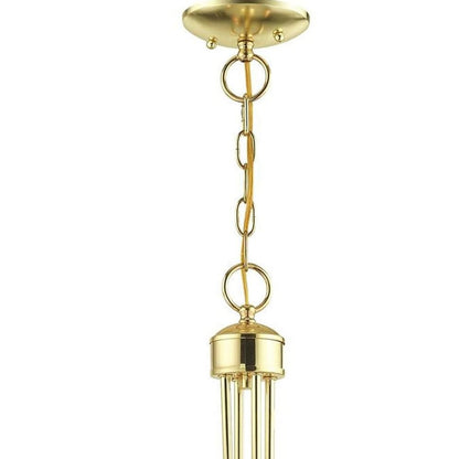 Brass Four Light Metal Dimmable Chandelier With Shades HomeRoots