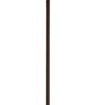 Bronze Three Light Metal Dimmable Chandelier With Shades HomeRoots
