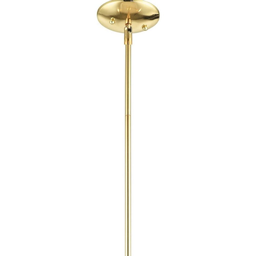 Brass Five Light Metal Dimmable Chandelier With Shades HomeRoots