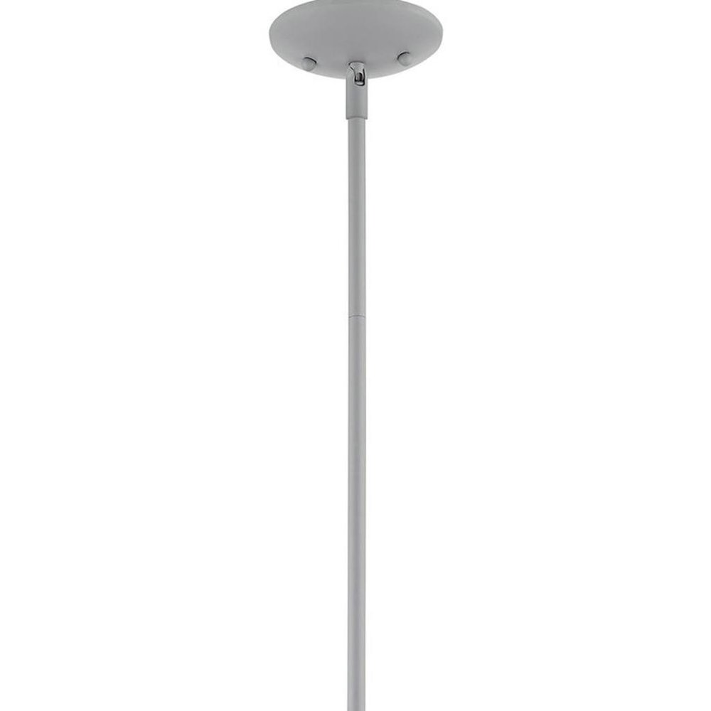 Gray Five Light Metal Dimmable Chandelier With Shades HomeRoots