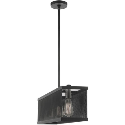 Black Three Light Metal Dimmable Chandelier With Shades HomeRoots