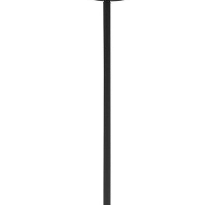 Black Four Light Metal Dimmable Chandelier With Shades HomeRoots