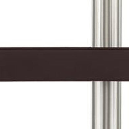 Bronze Six Light Metal Dimmable Chandelier With Shades HomeRoots