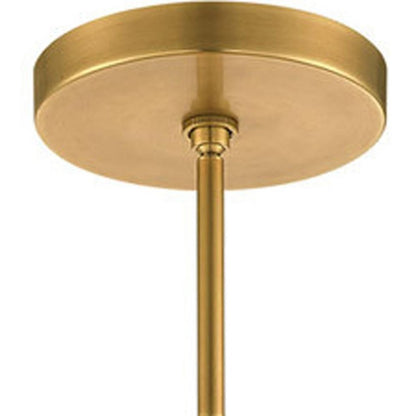 Brass Ten Light Metal Dimmable Chandelier With Shades HomeRoots