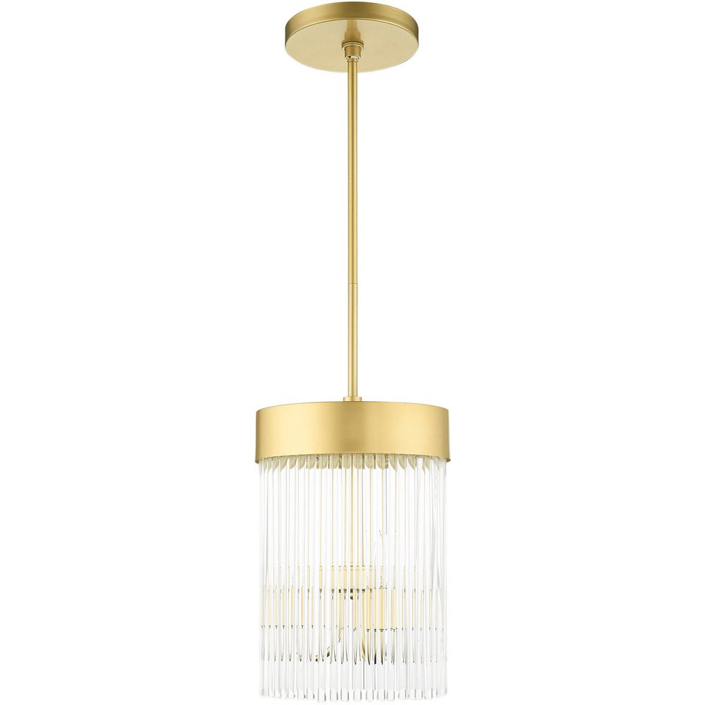 Gold Three Light Metal Dimmable Chandelier With Shades HomeRoots