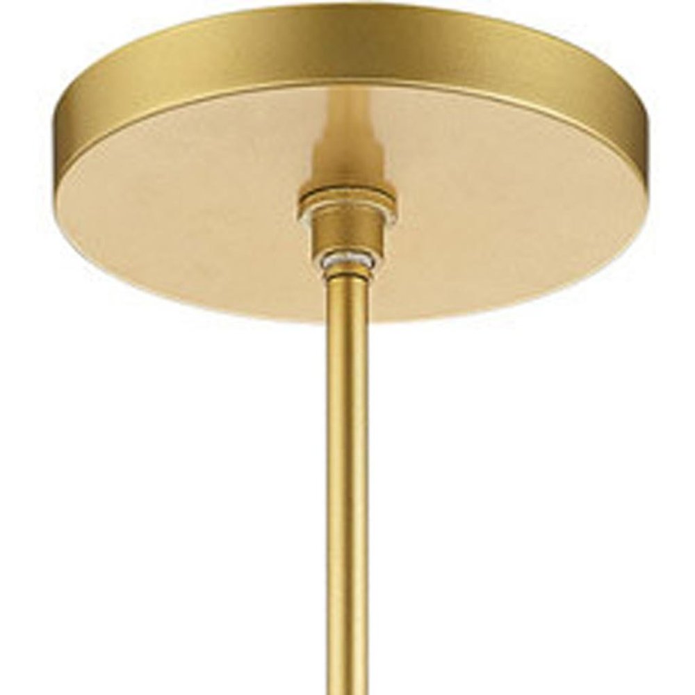 Gold Metal Dimmable Chandelier With Shades HomeRoots