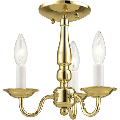 Brass Three Light Metal Dimmable Chandelier With Shades HomeRoots