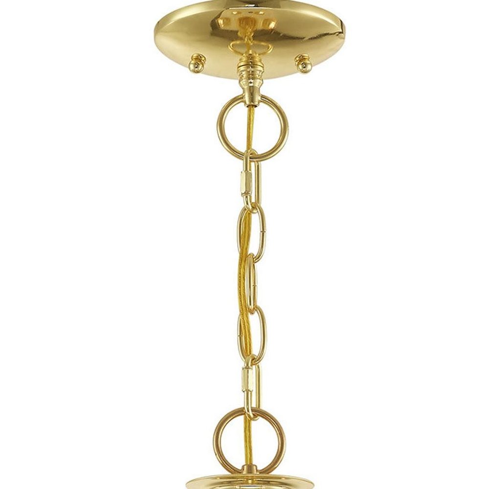 Brass Five Light Metal Dimmable Chandelier With Shades HomeRoots