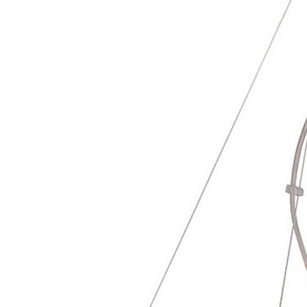 Silver Ten Light Metal Dimmable Chandelier With Shades HomeRoots