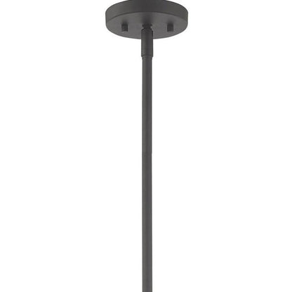 Gray Five Light Metal Dimmable Chandelier With Shades HomeRoots