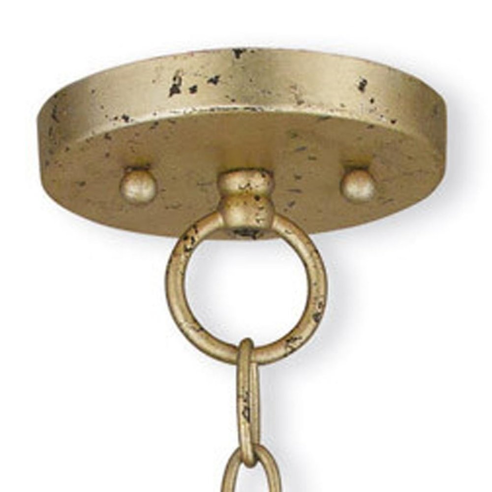 Gold Four Light Metal Dimmable Chandelier With Shades HomeRoots
