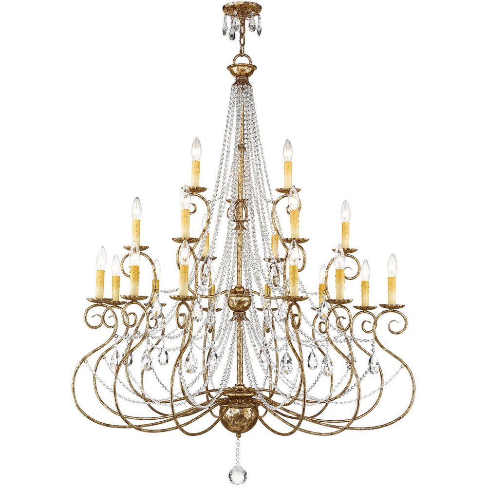 Bronze Multi Light Metal Dimmable Chandelier With Shades HomeRoots