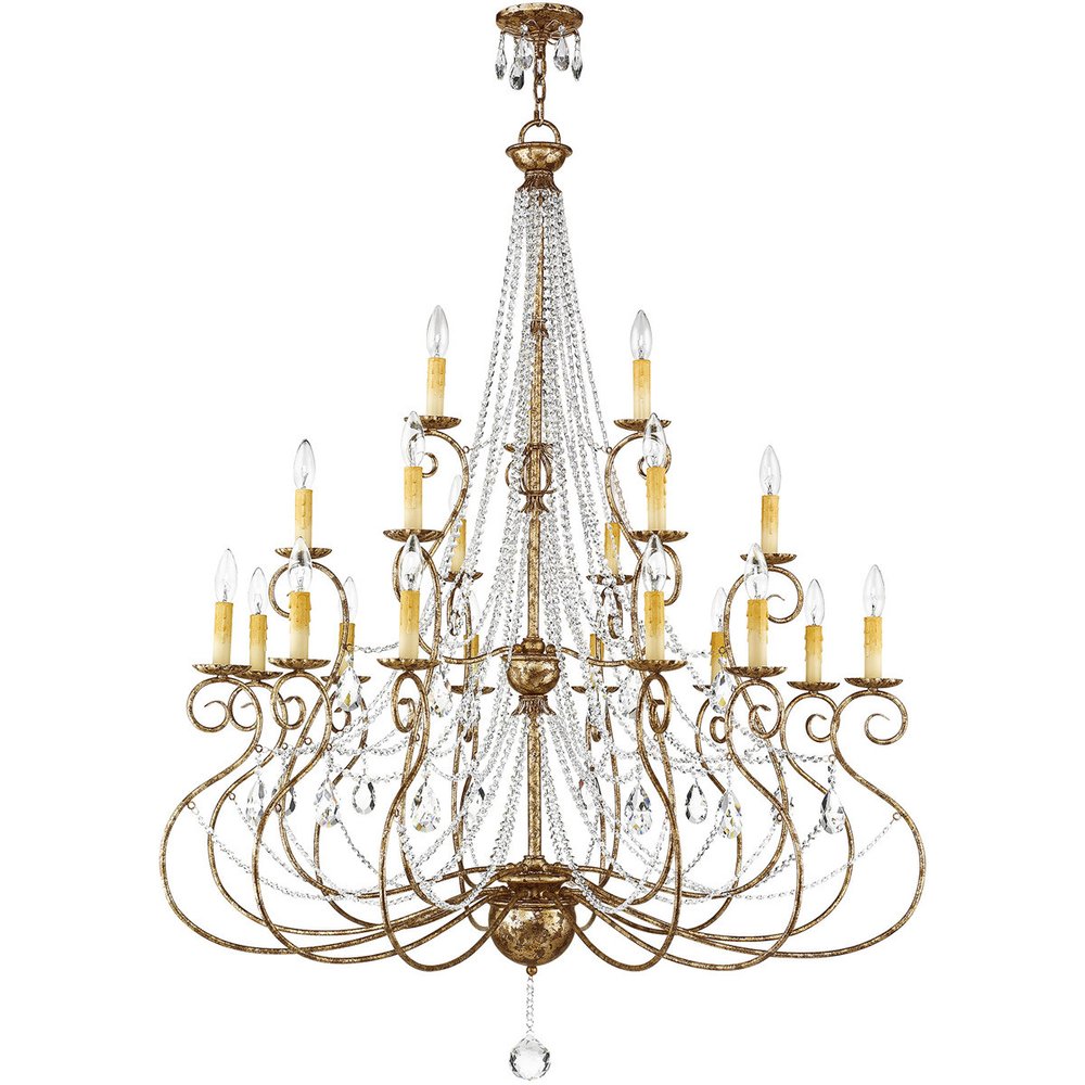 Bronze Multi Light Metal Dimmable Chandelier With Shades HomeRoots
