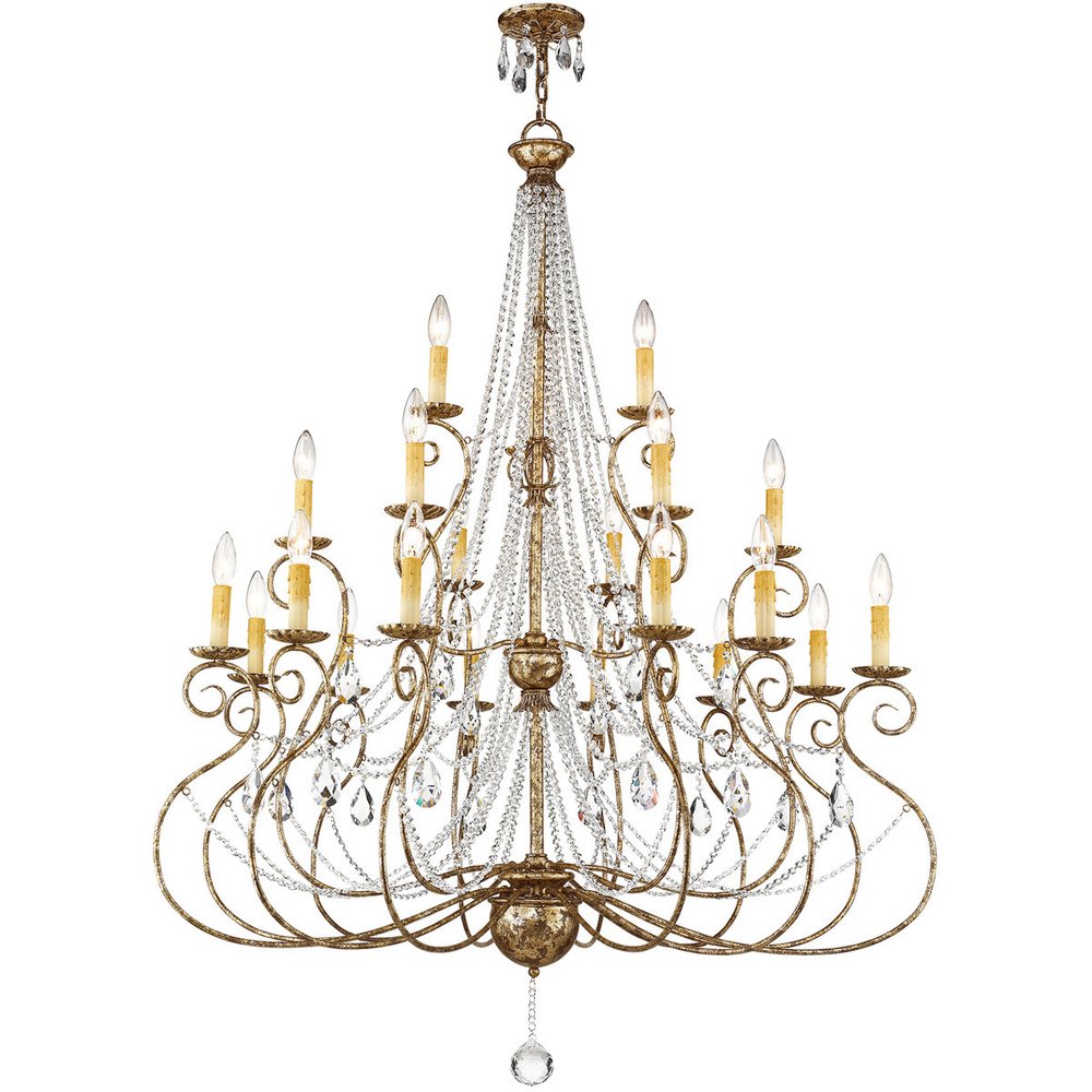 Bronze Multi Light Metal Dimmable Chandelier With Shades HomeRoots