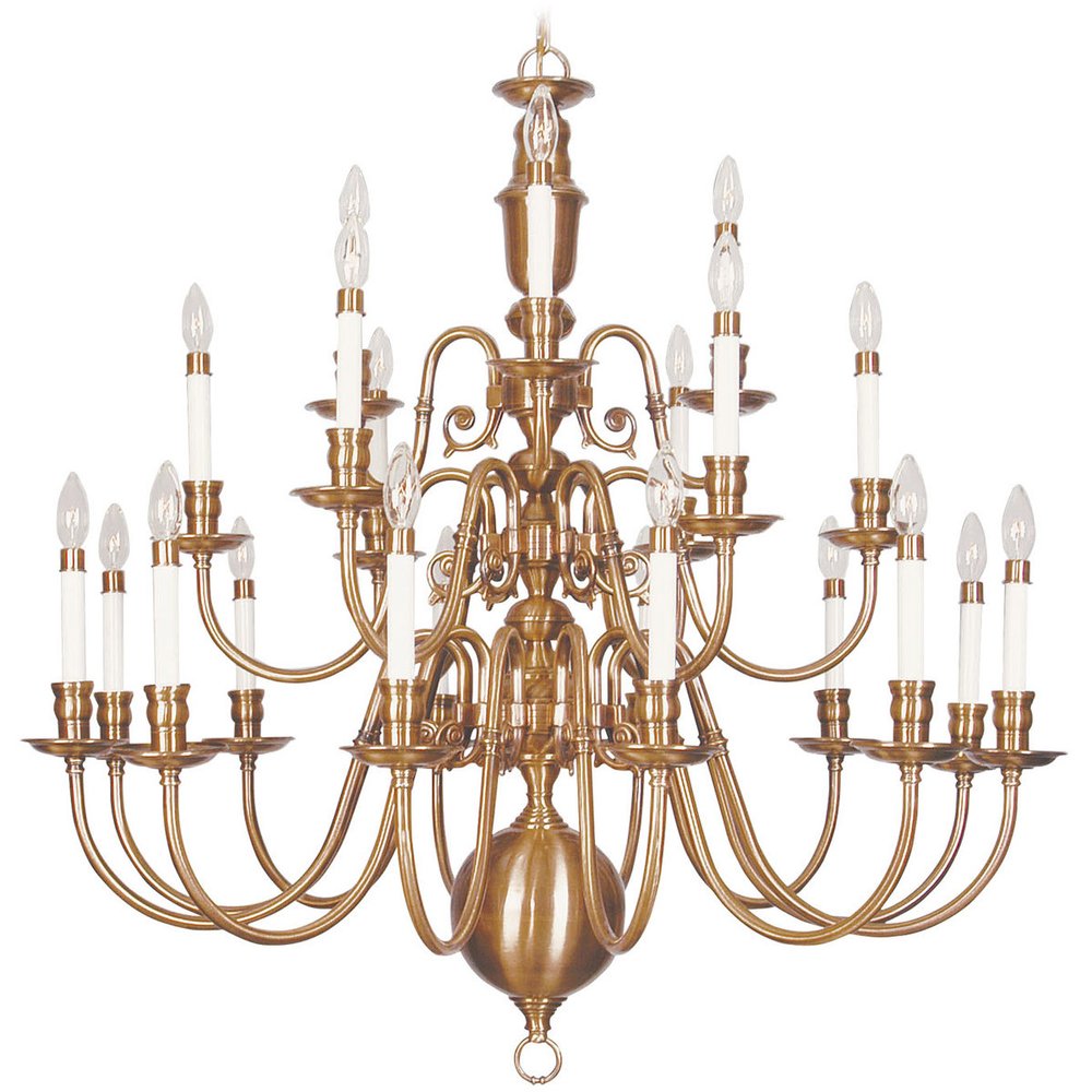 Brass Multi Light Metal Dimmable Chandelier With Shades HomeRoots