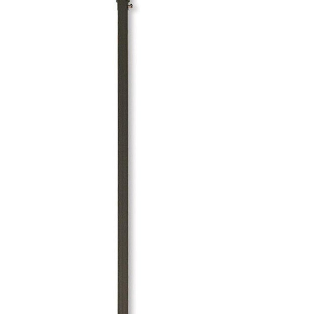 Bronze Four Light Metal Dimmable Chandelier With Shades HomeRoots