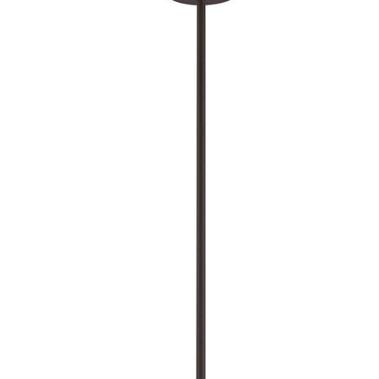 Bronze Four Light Metal Dimmable Chandelier With Shades HomeRoots