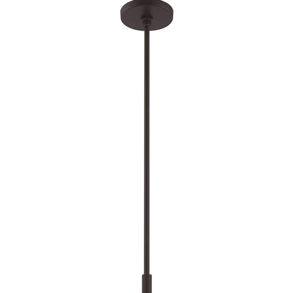 Bronze Four Light Metal Dimmable Chandelier With Shades HomeRoots