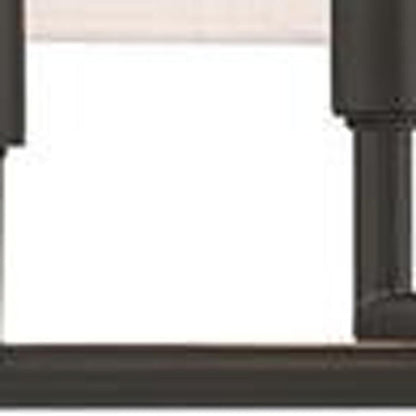 Bronze Six Light Metal Dimmable Chandelier With Shades HomeRoots