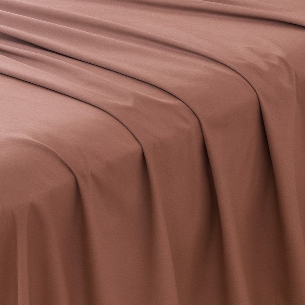 Four Piece Pink Cotton King Sheet Set HomeRoots