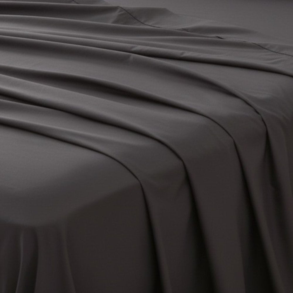 Charcoal Cotton Queen Pillowcases HomeRoots