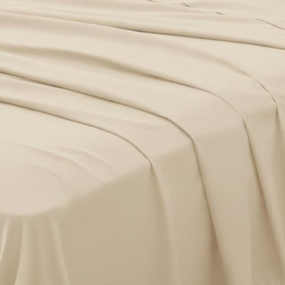 Set of Two Ivory Cotton Queen Pillowcases HomeRoots