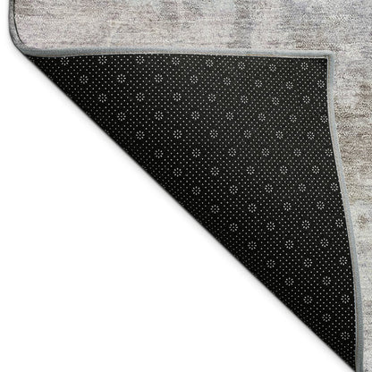 3' X 5' Taupe And Beige Abstract Washable Indoor Outdoor Area Rug HomeRoots