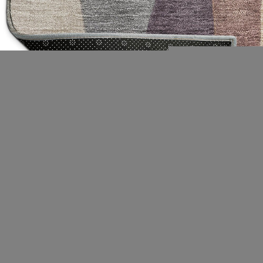 3' X 5' Plum And Copper Abstract Washable Indoor Outdoor Area Rug HomeRoots