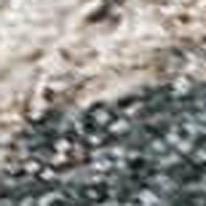 9' X 12' Khaki Gray And Ivory Geometric Washable Indoor Outdoor Area Rug HomeRoots