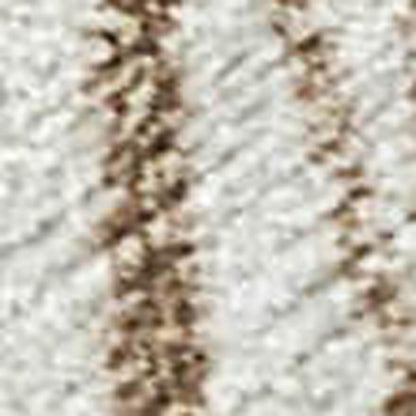 9' X 12' Sage Brown And Ivory Abstract Washable Indoor Outdoor Area Rug HomeRoots