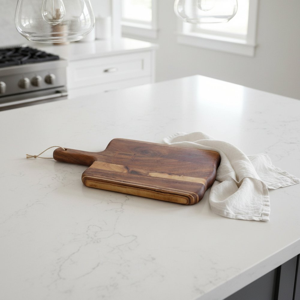 17" Brown Solid Wood Cutting Board — view 11