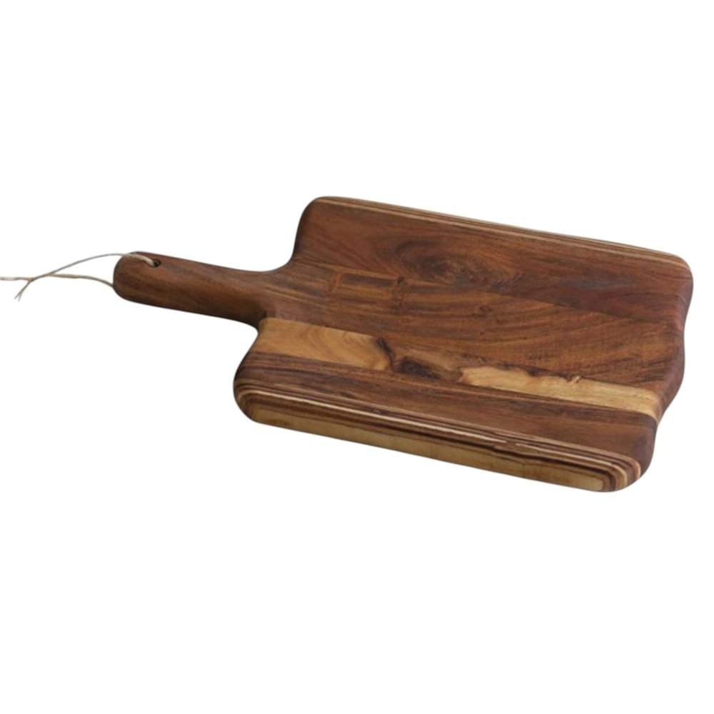 17" Brown Solid Wood Cutting Board — view 6