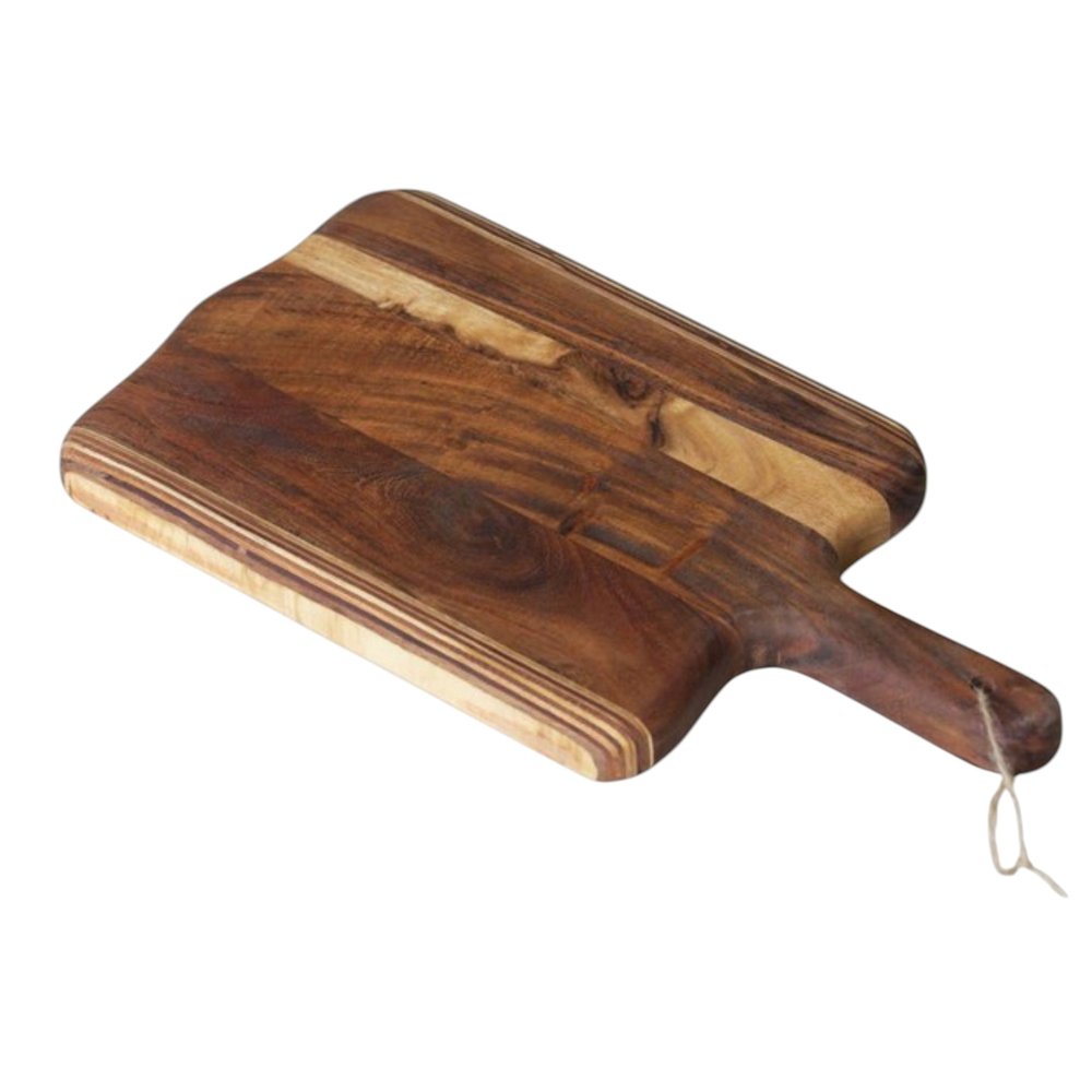 17" Brown Solid Wood Cutting Board — view 8