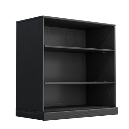 31" Black Wood Accent Cabinet HomeRoots