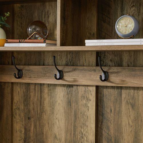 Coat Rack with Storage Shoe Cabinet - FurniFindUSA