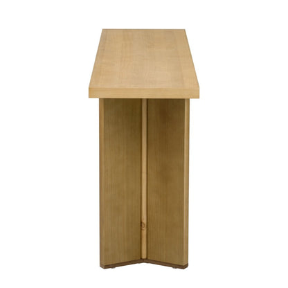 63" Natural Wood Coffee Table HomeRoots